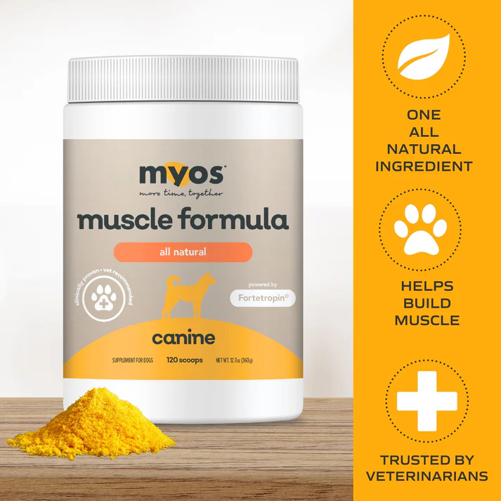 MYOS Canine Muscle Formula powered by Fortetropin® - Image 7