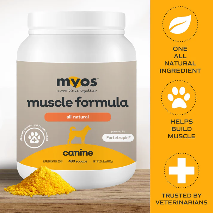 MYOS Canine Muscle Formula powered by Fortetropin® - Image 4