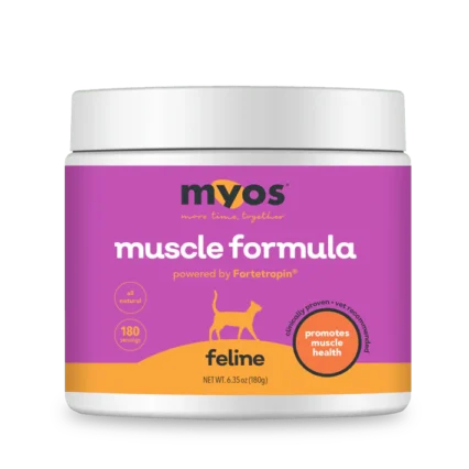 MYOS Feline Muscle Formula powered by Fortetropin®